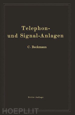 beckmann carl - telephon- und signal-anlagen