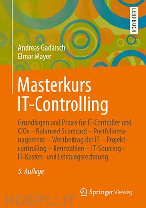 gadatsch andreas; mayer elmar - masterkurs it-controlling