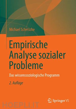 schetsche michael - empirische analyse sozialer probleme