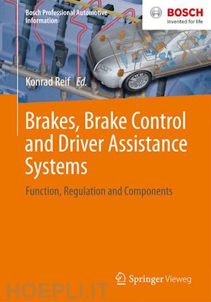 reif konrad (curatore) - brakes, brake control and driver assistance systems