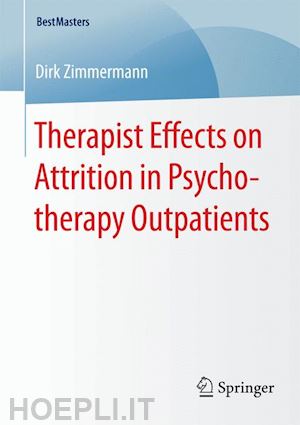 zimmermann dirk - therapist effects on attrition in psychotherapy outpatients