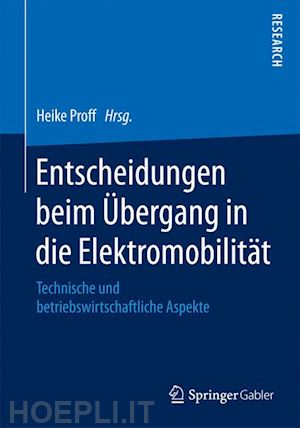 proff heike (curatore) - entscheidungen beim Übergang in die elektromobilität