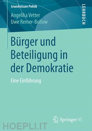 vetter angelika; remer-bollow uwe - bürger und beteiligung in der demokratie