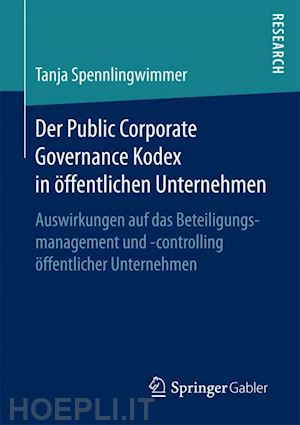 spennlingwimmer tanja - der public corporate governance kodex in öffentlichen unternehmen