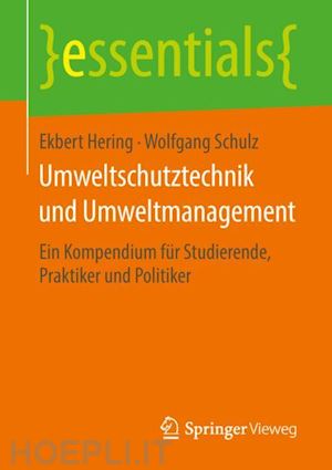 hering ekbert; schulz wolfgang - umweltschutztechnik und umweltmanagement