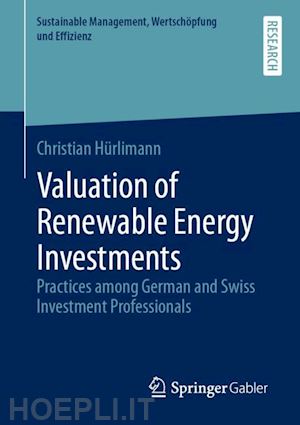 hürlimann christian - valuation of renewable energy investments