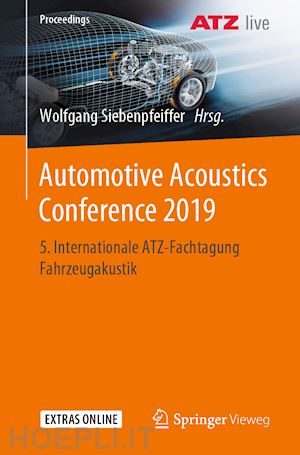 siebenpfeiffer wolfgang (curatore) - automotive acoustics conference 2019