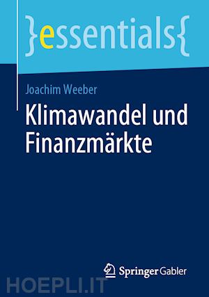 weeber joachim - klimawandel und finanzmärkte