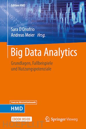 d'onofrio sara (curatore); meier andreas (curatore) - big data analytics