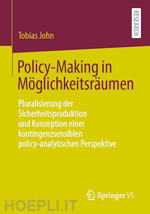 john tobias - policy-making in möglichkeitsräumen