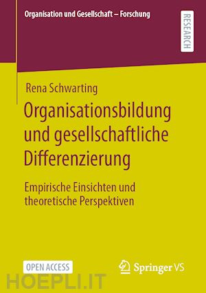 schwarting rena - organisationsbildung und gesellschaftliche differenzierung
