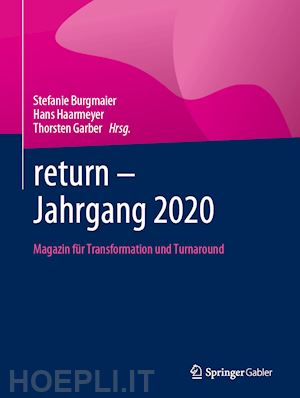 burgmaier stefanie (curatore); haarmeyer hans (curatore); garber thorsten (curatore) - return – jahrgang 2020