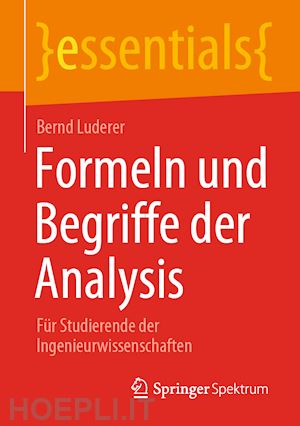 luderer bernd - formeln und begriffe der analysis