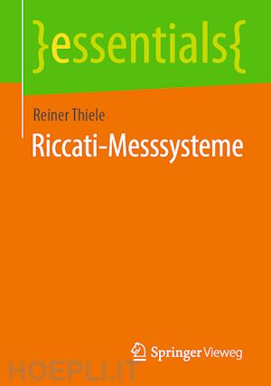 thiele reiner - riccati-messsysteme