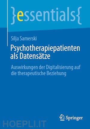 samerski silja - psychotherapiepatienten als datensätze