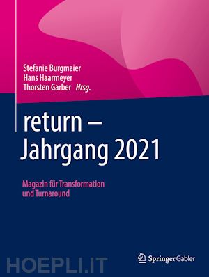 burgmaier stefanie (curatore); haarmeyer hans (curatore); garber thorsten (curatore) - return – jahrgang 2021
