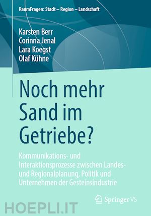 berr karsten; jenal corinna; koegst lara; kühne olaf - noch mehr sand im getriebe?