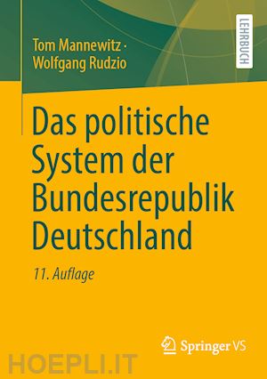 mannewitz tom; rudzio wolfgang - das politische system der bundesrepublik deutschland