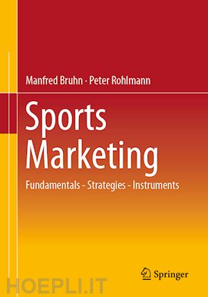 bruhn manfred; rohlmann peter - sports marketing