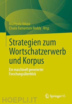 udaya muthyala (curatore); reddy chada ramamuni (curatore) - strategien zum wortschatzerwerb und korpus