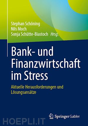 schöning stephan (curatore); moch nils (curatore); schütte-biastoch sonja (curatore) - bank- und finanzwirtschaft im stress