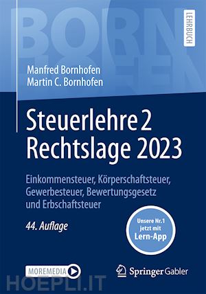 bornhofen manfred; bornhofen martin c. - steuerlehre 2 rechtslage 2023