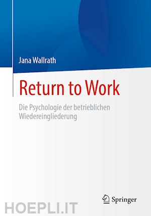 wallrath jana - return to work