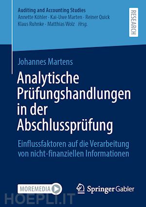 martens johannes - analytische prüfungshandlungen in der abschlussprüfung