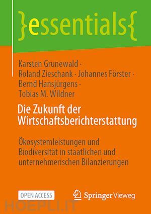 grunewald karsten; zieschank roland; förster johannes; hansjürgens bernd; wildner tobias m. - die zukunft der wirtschaftsberichterstattung