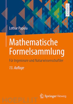 papula lothar - mathematische formelsammlung