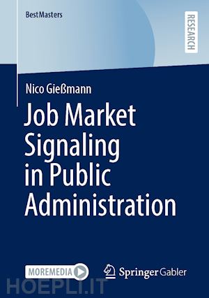 gießmann nico - job market signaling in public administration