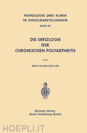 müller w. - die serologie der chronischen polyarthritis