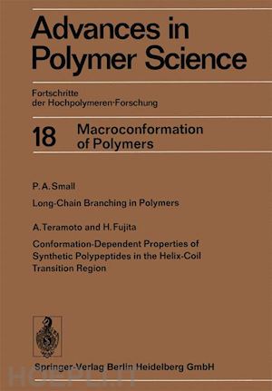 cantow hans-joachim; schulz günter v.; slichter william p.; staverman albert jan; stille john k.; dall’asta gino; ferry john d.; fujita hiroshi; gordon manfred; kern werner; natta giulio; okamura seizo; overberger charles g. - advances in polymer science