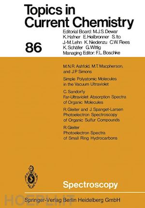 houk kendall n.; wong chi-huey; wong henry n. c.; yamamoto hisashi; hunter christopher a.; krische michael j.; lehn jean-marie; ley steven v.; olivucci massimo; thiem joachim; venturi margherita; vogel pierre - spectroscopy