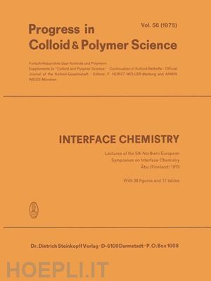müller f. horst (curatore); weiss armin (curatore) - interface chemistry
