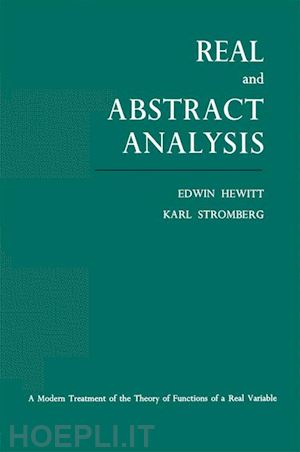 hewitt edwin; stromberg karl - real and abstract analysis