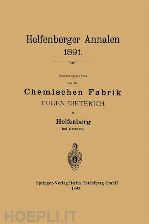 dieterich eugen - helfenberger annalen 1891