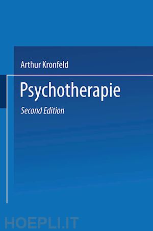 kronfeld arthur - psychotherapie