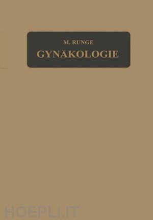 runge max; birnbaum richard - lehrbuch der gynäkologie