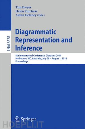 dwyer tim (curatore); purchase helen (curatore); delaney aidan (curatore) - diagrammatic representation and inference