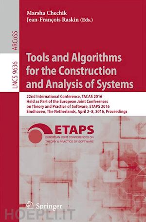 chechik marsha (curatore); raskin jean-françois (curatore) - tools and algorithms for the construction and analysis of systems