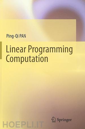 pan ping-qi - linear programming computation