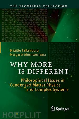 falkenburg brigitte (curatore); morrison margaret (curatore) - why more is different