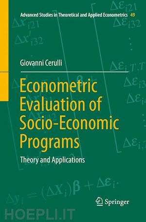 cerulli giovanni - econometric evaluation of socio-economic programs