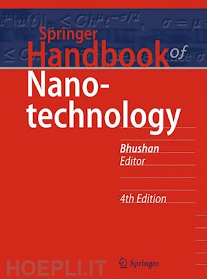 bhushan bharat (curatore) - springer handbook of nanotechnology