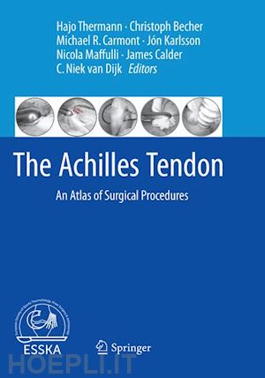 thermann hajo (curatore); becher christoph (curatore); carmont michael r. (curatore); karlsson jón (curatore); maffulli nicola (curatore); calder james (curatore); van dijk c. niek (curatore) - the achilles tendon