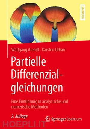 arendt wolfgang; urban karsten - partielle differenzialgleichungen