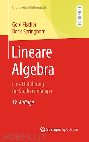 fischer gerd; springborn boris - lineare algebra