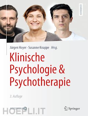 hoyer jürgen (curatore); knappe susanne (curatore) - klinische psychologie & psychotherapie