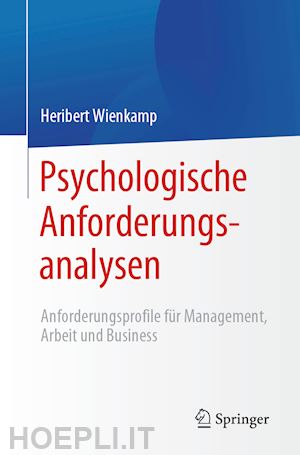 wienkamp heribert - psychologische anforderungsanalysen